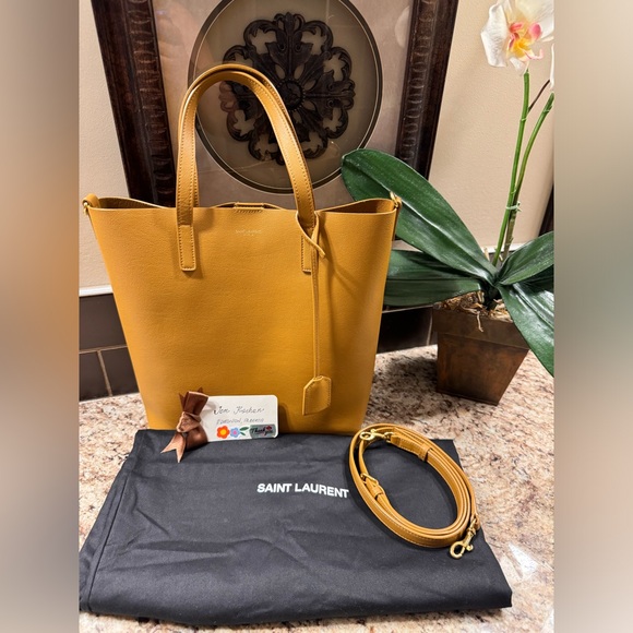 🎀 BROWN YSL TOY SHOPPING Tote🎀 - Picture 2 of 16